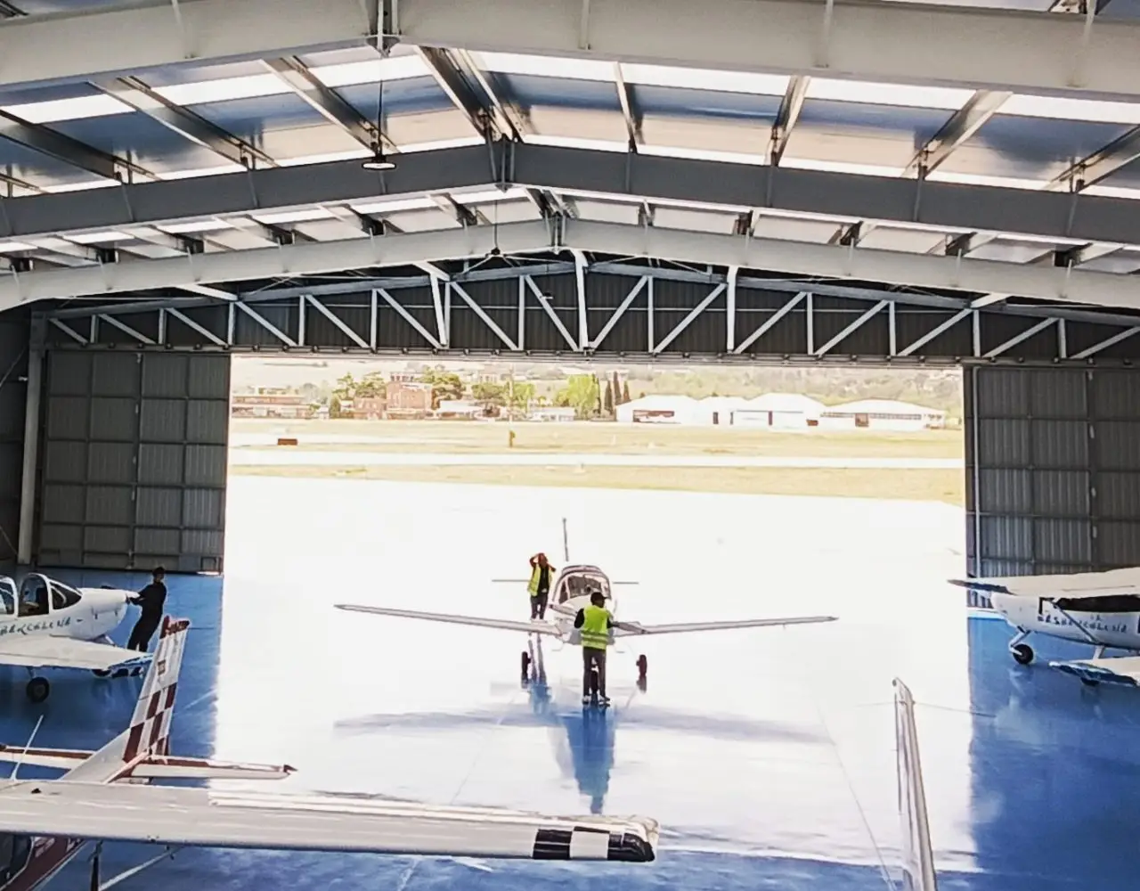 Comunicació d'activitat en aeroport