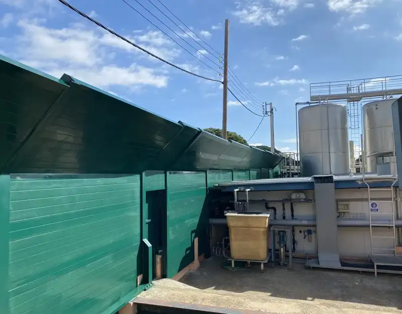 Pantalla acústica indústria farmacèutica